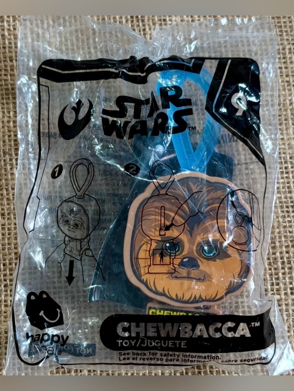 2019 McDonalds Star Wars The Rise Of Skywalker Toy #9 Chewbacca New In Package